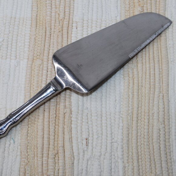 VTG TOWLE STAINLESS PIE SERVER WEIGHTED HANDLE SERRATED BACK EDGE JAPAN TWS111 - Picture 7 of 13